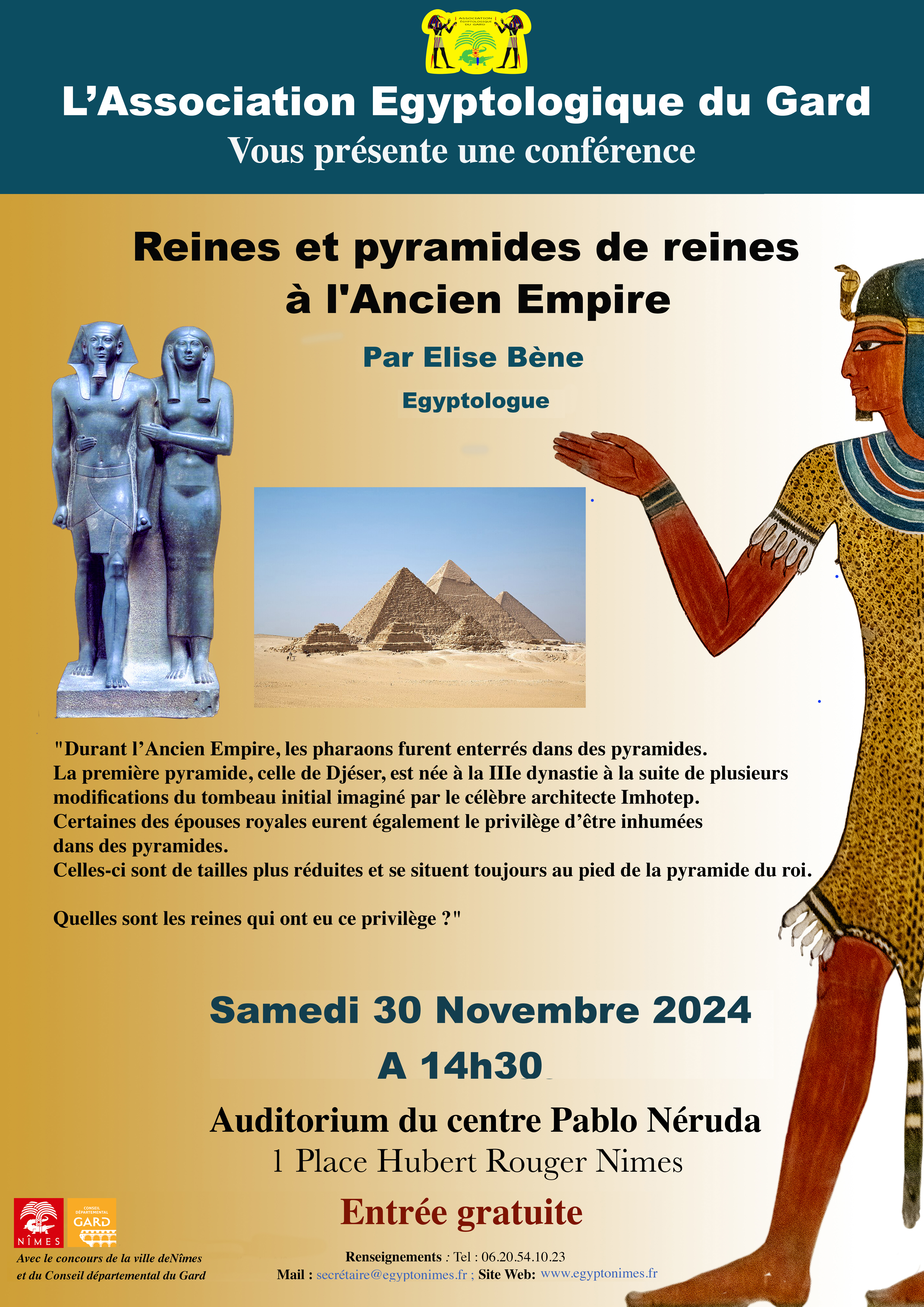 conférence Elise Bène  Nov.2024